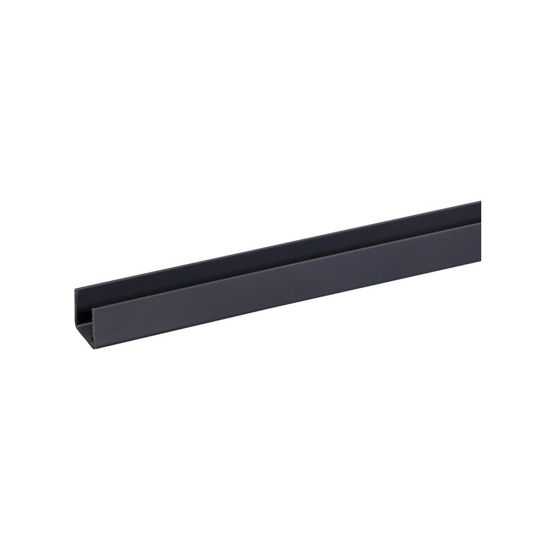 Profil U PVC Anthracite – Finition Pro 260cm