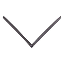 Cornière PVC anthracite 260 cm – Finition Pro