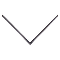 Cornière d'angle PVC anthracite 260cm – Finition parfaite