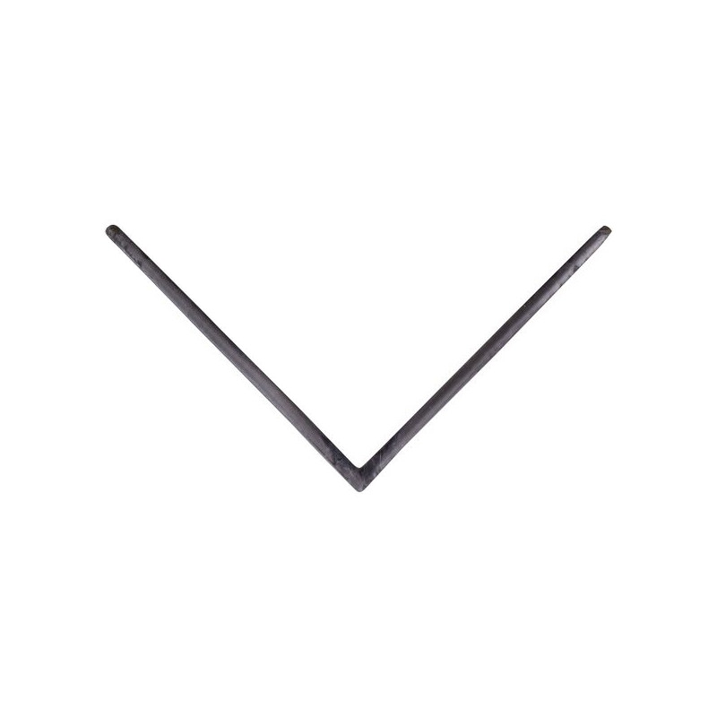 Cornière d'angle PVC anthracite 260cm – Finition parfaite