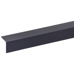 Cornière d'angle PVC anthracite 260cm – Finition parfaite