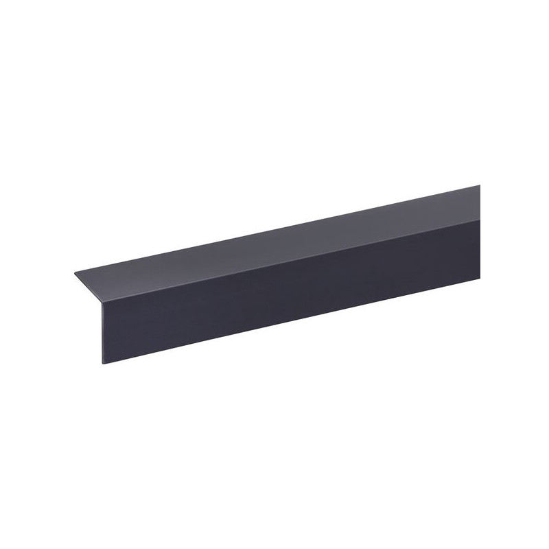 Cornière d'angle PVC anthracite 260cm – Finition parfaite