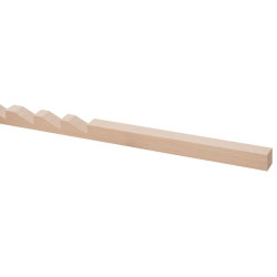 Crémaillère Hêtre 200cm – Aménagement Dressing