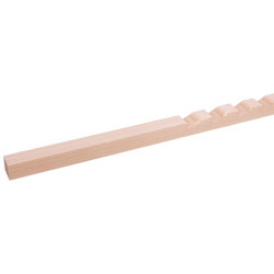 Crémaillère Hêtre 200cm – Aménagement Dressing Crémaillère Hêtre 200cm – Aménagement Dressing