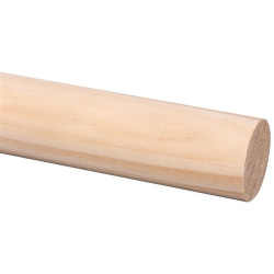 Baguette ronde pin 35mm 270cm – Moulure bois sur mesure

