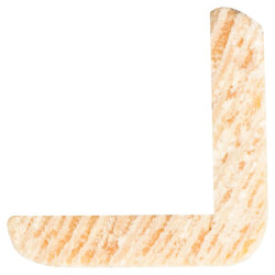 Cornière d'angle pin 270x2x2cm – Renforcez vos angles