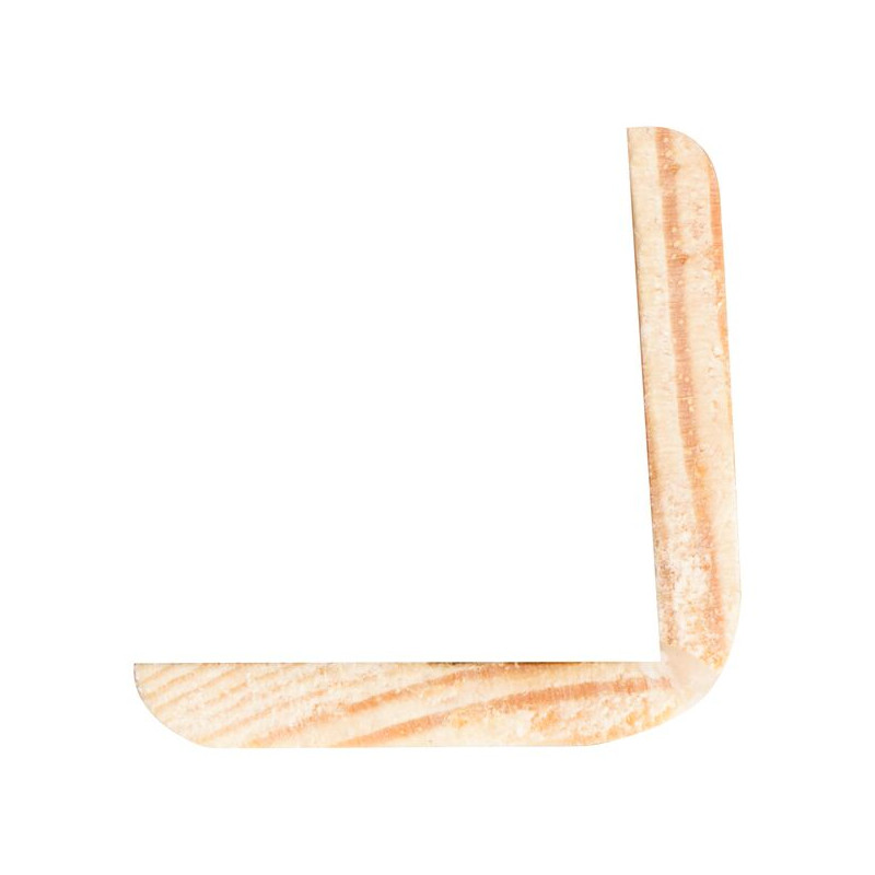 Cornière d'angle pin 270cm – Finition parfaite

