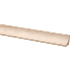 Moulure Corniche Pin 270cm – Finition Bois Naturelle