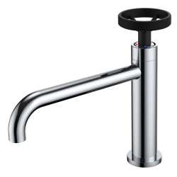 Mitigeur chromé Industriel ROUSSEAU – Design & Pratique | ROUSSEAU