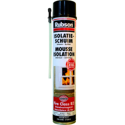 Mousse isolation retardateur de feu 0,75 L jaune RUBSON