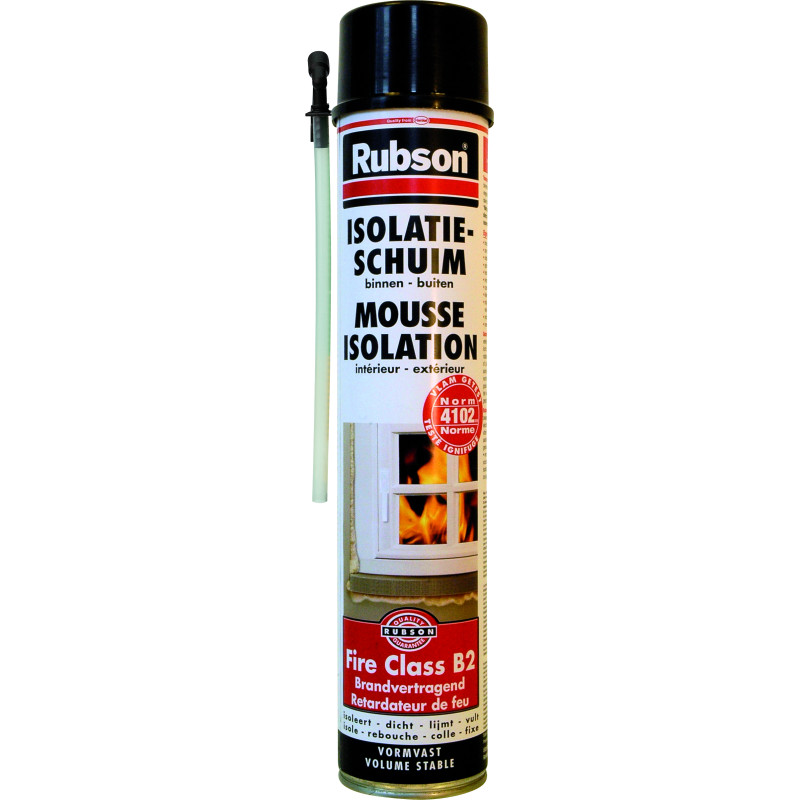 Mousse d'isolation retardateur de feu 0,75 L RUBSON