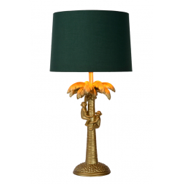 Lampe à poser Coconut verte et dorée E27 40 W LUCIDE