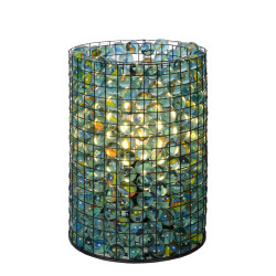 Lampe à poser Marbelous transparente E14 40 W LUCIDE