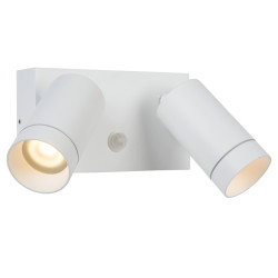 Applique extérieure blanche Taylor GU10 100 W dimmable LUCIDE