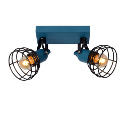 Spot bleu Paulien E27 120 W dimmable LUCIDE