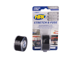 Adhésif Stretch & Fuse Noir 3 m HPX