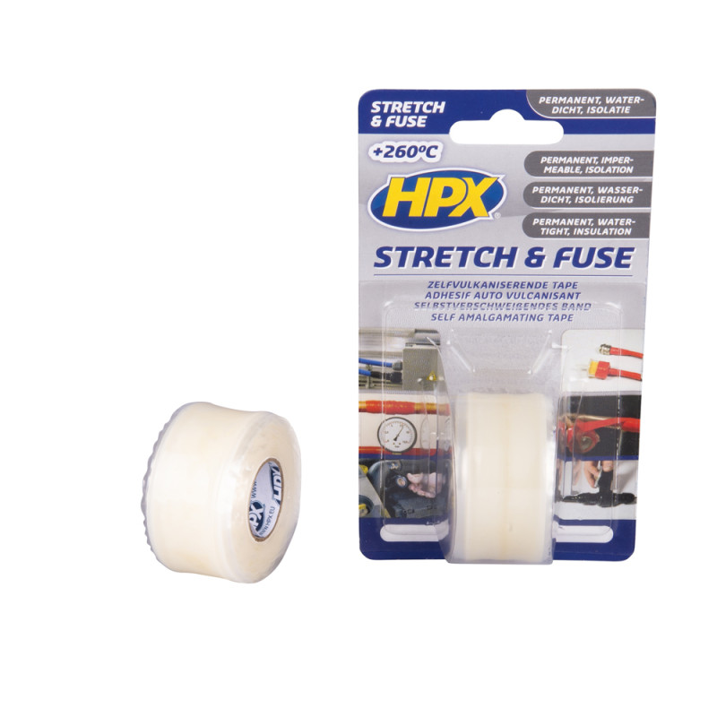 Adhésif Stretch & Fuse Transparent 3 m HPX