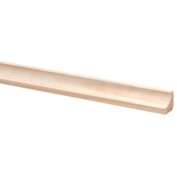 Moulure Corniche Pin 270cm – Finition Bois Naturel Moulure Corniche Pin 270cm – Finition Bois Naturel