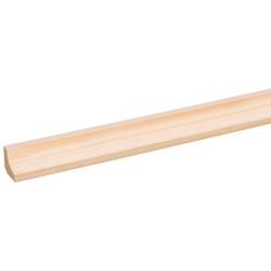 Moulure Corniche Pin 270cm – Finition Bois Naturel Moulure Corniche Pin 270cm – Finition Bois Naturel
