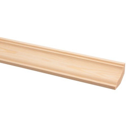 Moulure de plafond pin 270cm – Finition naturelle
 Moulure de plafond pin 270cm – Finition naturelle