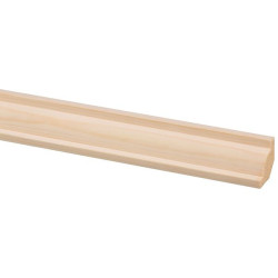 Moulure de plafond en pin 240 cm – finition naturelle