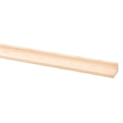 Moulure de corniche en pin 270 cm – finition bois Moulure de corniche en pin 270 cm – finition bois