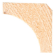 Moulure corniche en pin 270 x 2,7 x 2,7 cm