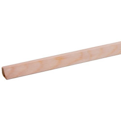 Parclose en pin 270x1,3x1cm – Moulure bois sur mesure
 Parclose en pin 270x1,3x1cm – Moulure bois sur mesure