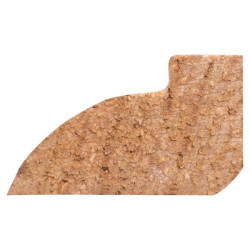 Parclose Meranti 270cm – Finition Bois Naturel Parclose Meranti 270cm – Finition Bois Naturel