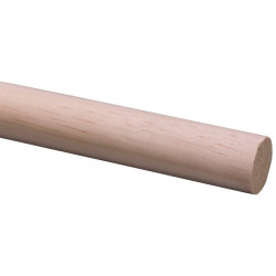 Baguette ronde en pin Ø 28 mm 270 cm