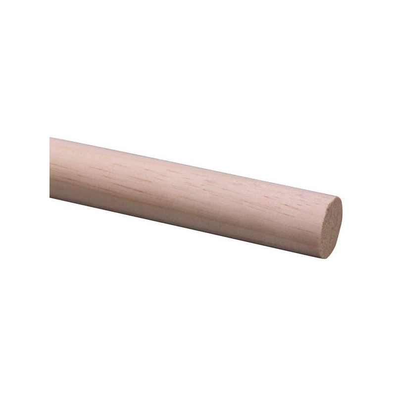 Baguette ronde en pin Ø 28 mm 270 cm