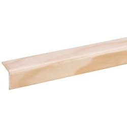 Cornière d'angle pin 270cm – Finition bois Cornière d'angle pin 270cm – Finition bois