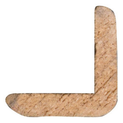 Cornière Meranti Clair 270cm – Finition Bois Naturelle
 Cornière Meranti Clair 270cm – Finition Bois Naturelle
