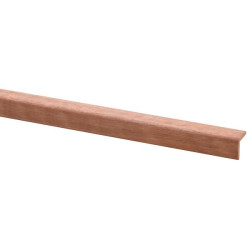 Cornière d'angle Meranti 270cm – Finition Bois Cornière d'angle Meranti 270cm – Finition Bois