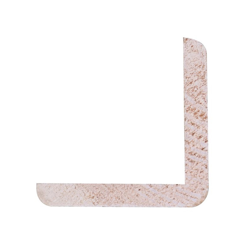 Cornière d'angle pin blanche 270cm – Finition parfaite Cornière d'angle pin blanche 270cm – Finition parfaite