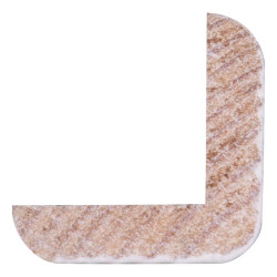 Cornière d'angle pin blanche 240cm – Finition parfaite Cornière d'angle pin blanche 240cm – Finition parfaite