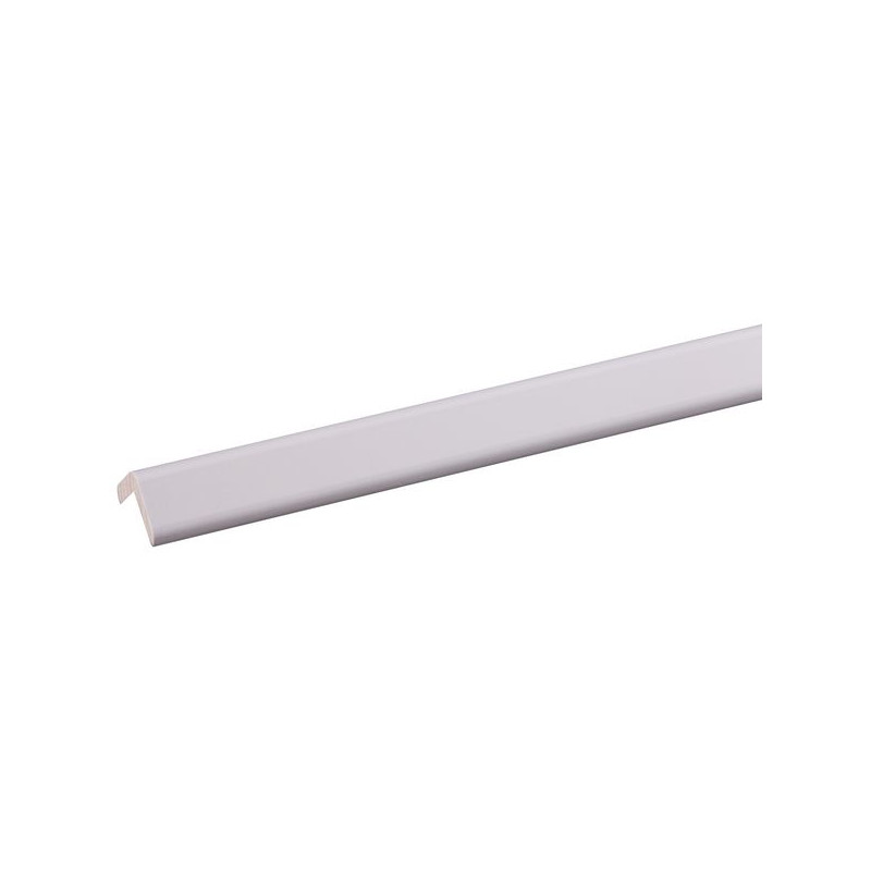 Cornière d'angle pin blanche 240cm – Finition parfaite Cornière d'angle pin blanche 240cm – Finition parfaite