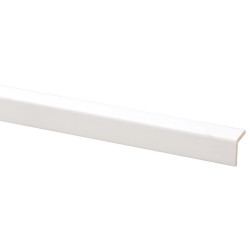 Cornière d'angle pin blanche 270cm – Finition parfaite Cornière d'angle pin blanche 270cm – Finition parfaite