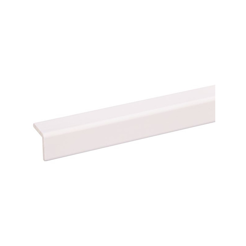 Cornière d'angle pin blanche 270cm – Finition parfaite Cornière d'angle pin blanche 270cm – Finition parfaite