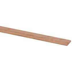 Moulure plate chêne 240cm – Bois massif et durable

