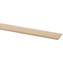 Moulure Meranti Clair 240cm – Bois Naturel & Durable
