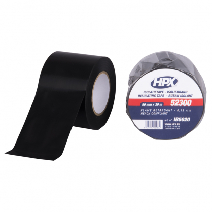 Ruban isolant PVC Noir 20 m HPX