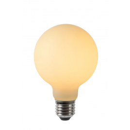 Ampoule opaque LED Bulb E27 5 W 450 lm Ø 8 cm dimmable LUCIDE