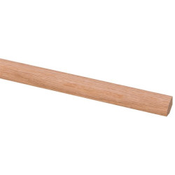 Moulure quart de rond chêne – Finition bois naturel