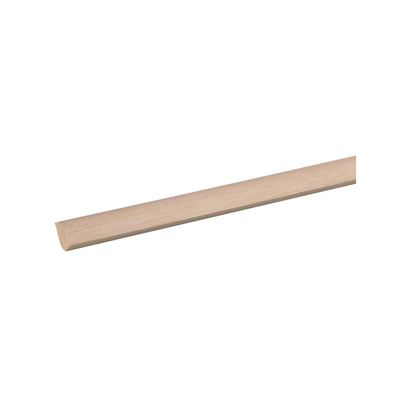 Moulure quart de rond Meranti Clair – Bois Naturel 270cm Moulure quart de rond Meranti Clair – Bois Naturel 270cm