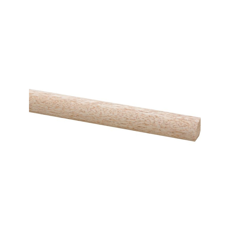 Moulure quart de rond en meranti clair 270 x 2,2 x 2,2 cm