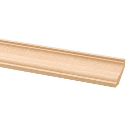 Moulure plafond Meranti Clair – Élégance Naturelle

