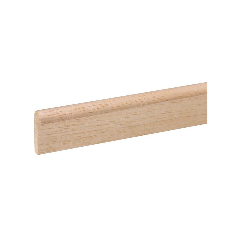 Moulure hockey en meranti clair 270 x 2,7 x 0,9 cm