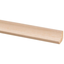 Moulure Corniche Meranti Clair – Élégance Naturelle


