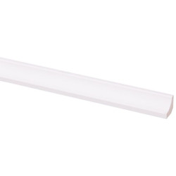 Moulure corniche en pin blanche 270 x 1,6 x 1,6 cm